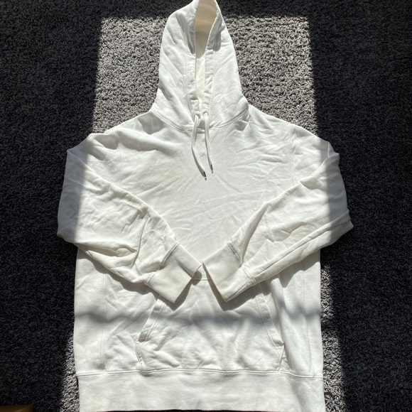 American Eagle Blank White Hoodie - Picture 1 of 5